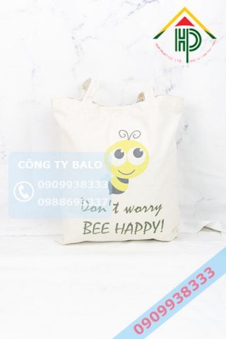 May túi vải canvas cá tính theo phong cách của riêng mình