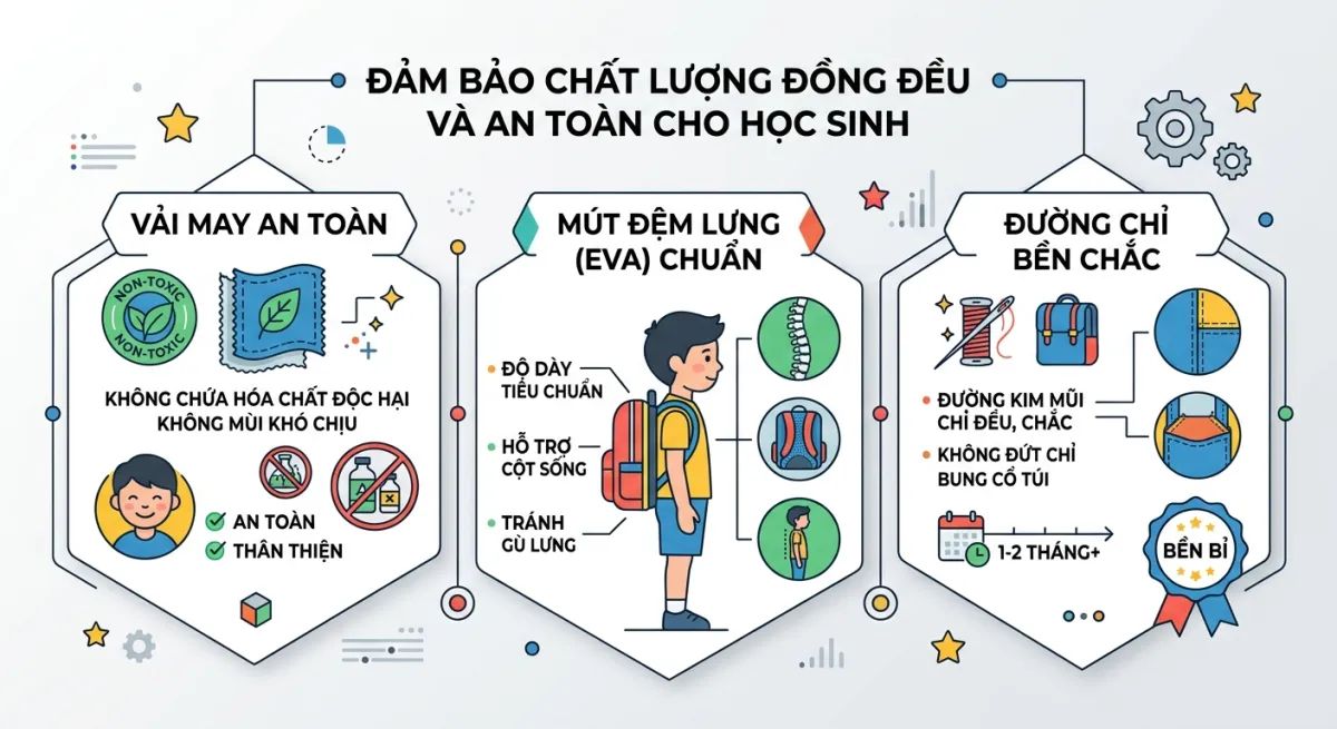 xưởng may cặp học sinh uy tín xưởng may cặp học sinh uy tín