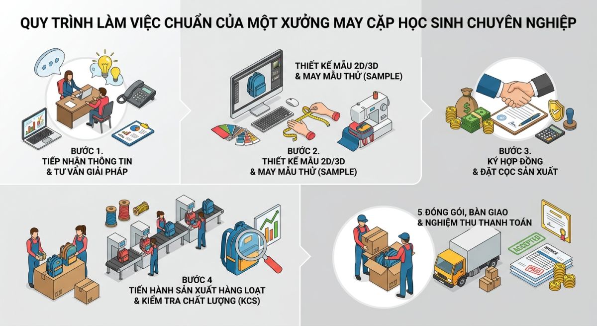 xưởng may cặp học sinh uy tín xưởng may cặp học sinh uy tín