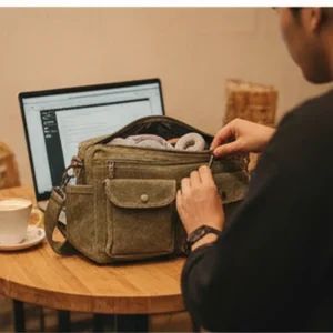Túi Canvas Cargo Nhiều Ngăn