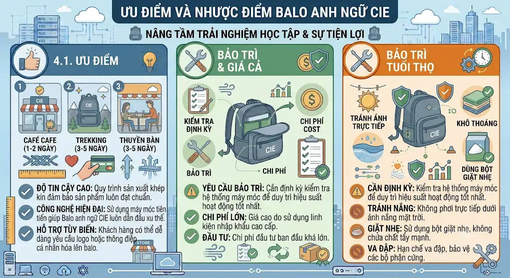 May Balo Anh Ngữ CIE – Dịch vụ sản xuất balo chất lượng, giá tốt - Balo anh ngữ CIE May Balo Anh Ngữ CIE – Dịch vụ sản xuất balo chất lượng, giá tốt - Balo anh ngữ CIE