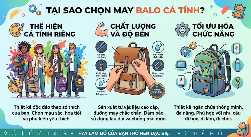 balo cá tính độc đáo balo cá tính độc đáo