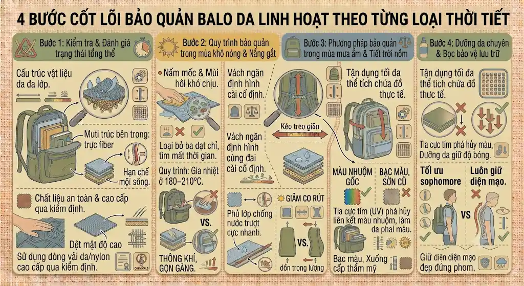 Bảo Quản Balo Da Chuẩn Bảo Quản Balo Da Chuẩn