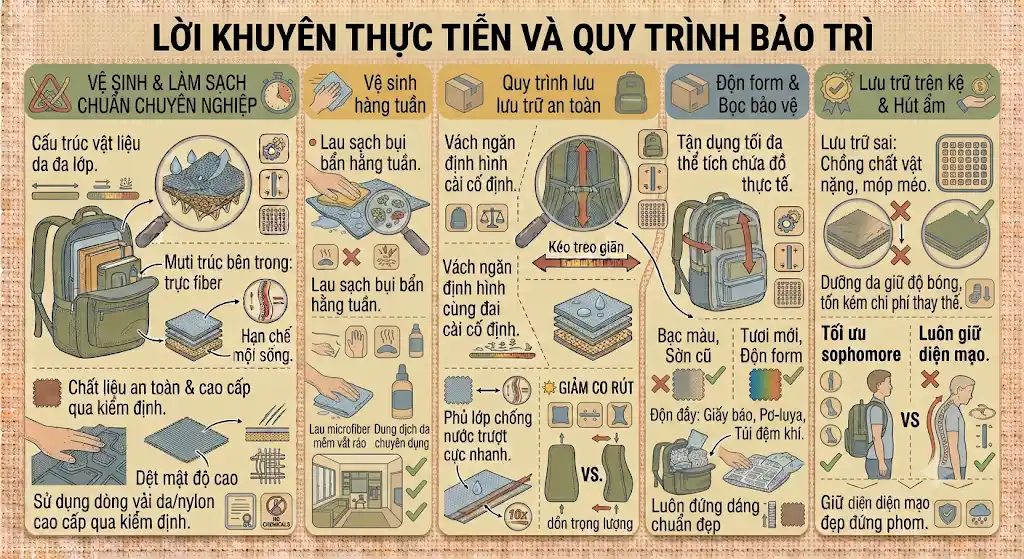 Bảo Quản Balo Da Chuẩn Bảo Quản Balo Da Chuẩn