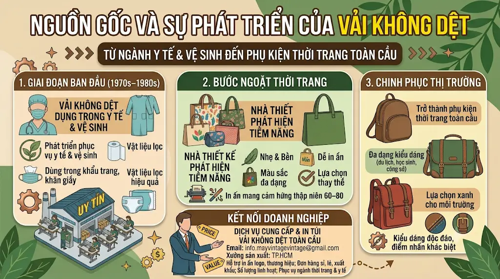 May Túi Vải Không Dệt Theo Phong Cách Vintage – Xu Hướng Xanh Cổ Điển Đang "Gây Bão" - May túi vải không dệt May Túi Vải Không Dệt Theo Phong Cách Vintage – Xu Hướng Xanh Cổ Điển Đang "Gây Bão" - May túi vải không dệt
