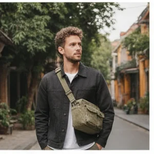 Túi Canvas Cargo Nhiều Ngăn