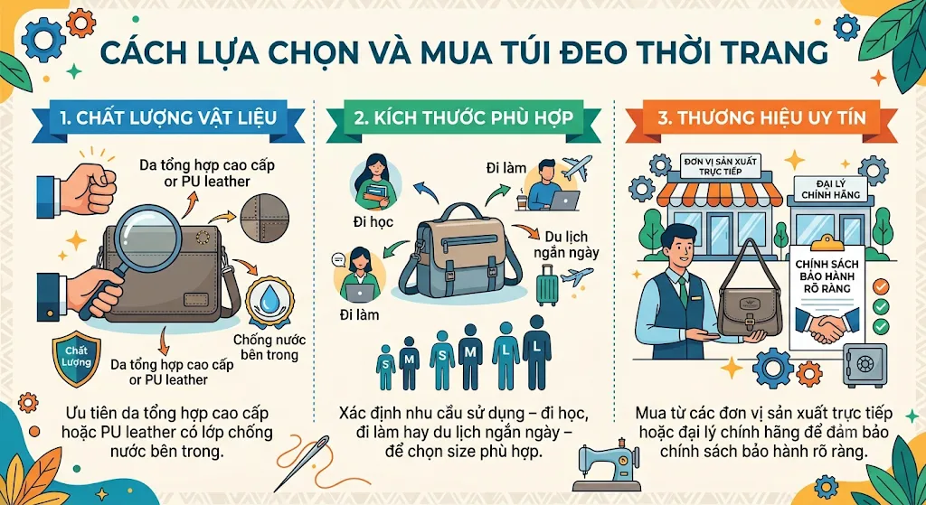 May Túi Đeo Thời Trang TOBI Đen – Phong Cách, Bền Đẹp & Đáng Mua Nhất 2025 - túi đeo TOBI May Túi Đeo Thời Trang TOBI Đen – Phong Cách, Bền Đẹp & Đáng Mua Nhất 2025 - túi đeo TOBI