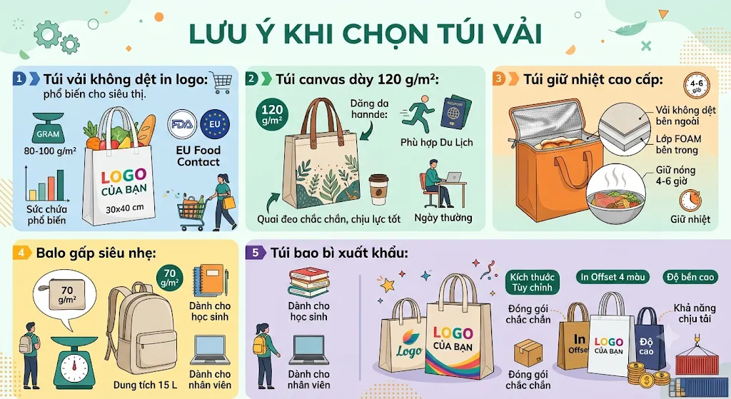 Các lý do nên chuyển từ túi nhựa sang túi vải không dệt – Hướng dẫn chi tiết 2026 - túi nhựa sang túi vải không dệt Các lý do nên chuyển từ túi nhựa sang túi vải không dệt – Hướng dẫn chi tiết 2026 - túi nhựa sang túi vải không dệt