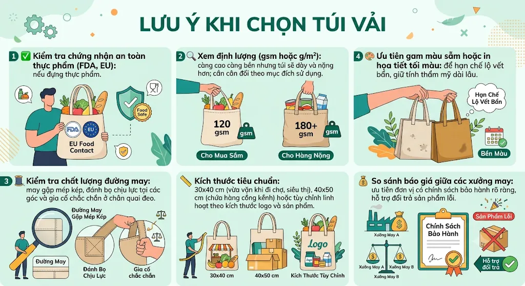 Các lý do nên chuyển từ túi nhựa sang túi vải không dệt – Hướng dẫn chi tiết 2026 - túi nhựa sang túi vải không dệt Các lý do nên chuyển từ túi nhựa sang túi vải không dệt – Hướng dẫn chi tiết 2026 - túi nhựa sang túi vải không dệt