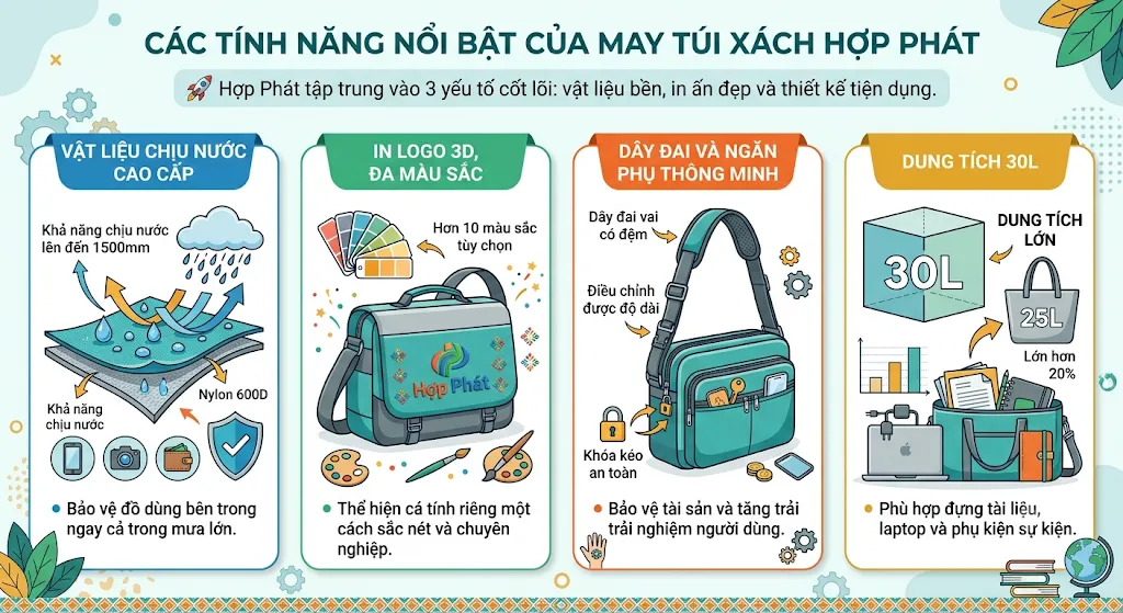 May Túi Xách Quảng Cáo Hợp Phát – Giải Pháp Branding Di Động Cho Doanh Nghiệp - túi vải bố hợp phát May Túi Xách Quảng Cáo Hợp Phát – Giải Pháp Branding Di Động Cho Doanh Nghiệp - túi vải bố hợp phát