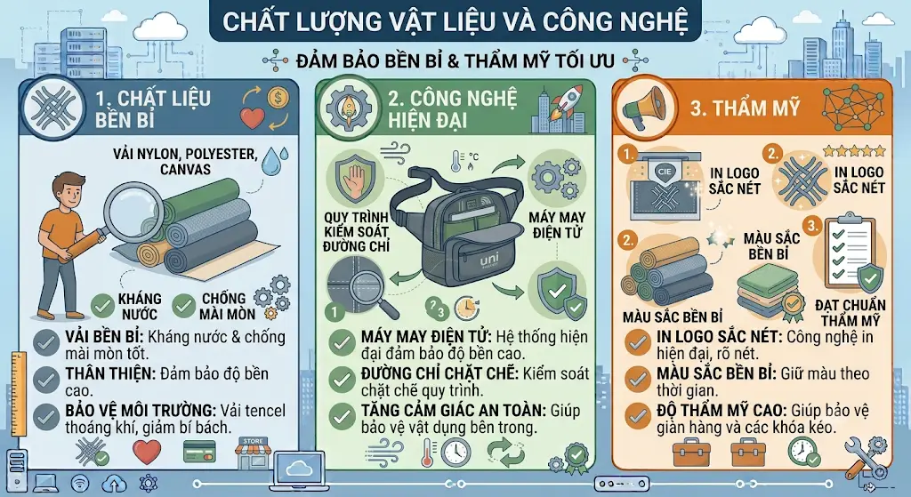 Những lưu ý khi chọn xưởng may balo túi xách giá rẻ quận 3 uy tín Những lưu ý khi chọn xưởng may balo túi xách giá rẻ quận 3 uy tín