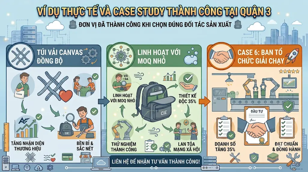 Những lưu ý khi chọn xưởng may balo túi xách giá rẻ quận 3 uy tín Những lưu ý khi chọn xưởng may balo túi xách giá rẻ quận 3 uy tín